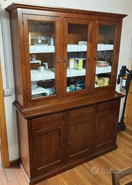 Credenza Vetrina Classica in Legno