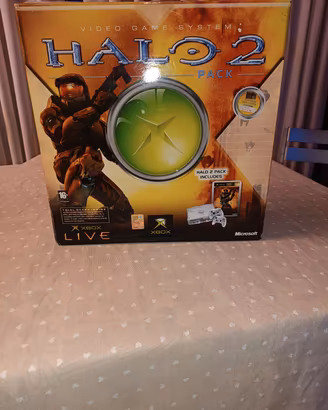 Xbox Crystal limited halo2 pack