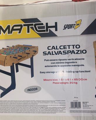 Calcio balilla pieghevole