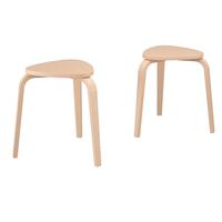 Sgabello betulla 12 pezzi