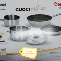 Set pentole induzione barazzoni nuove