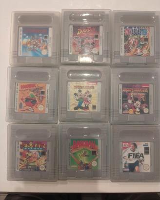 lotto 9 giochi Nintendo  game boy