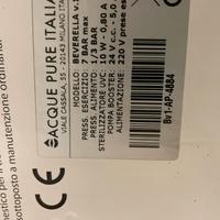 Impianto depurazione acqua