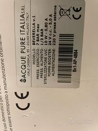 Impianto depurazione acqua