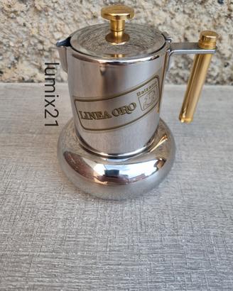 Caffettiera Principessa Lavazza 2 tazze inox 