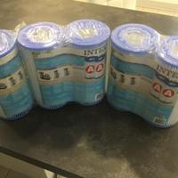 5 Cartucce filtro piscina INTEX