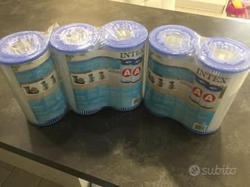 5 Cartucce filtro piscina INTEX