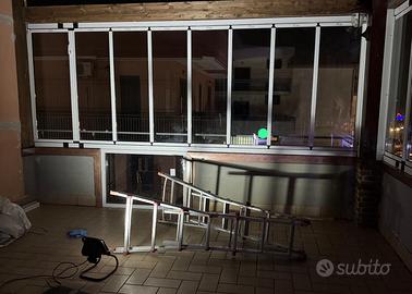 Vetrate panoramiche amovibili