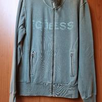 Felpa Guess uomo taglia M con cerniera