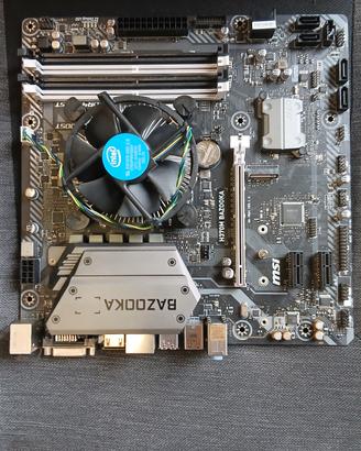 MSI Bazooka H370M con Intel i5 8th