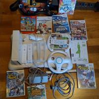 Nintendo Wii + Balance board+ chitarra + accessori