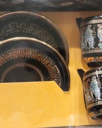 Set 2 Tazzine Caffè Espresso Vintage "Neofitou Ker