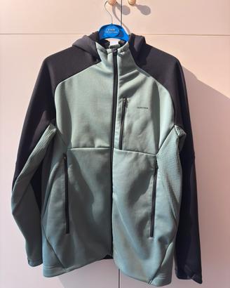 Felpa QUECHUA unisex con cappuccio - Taglia L