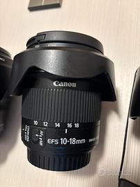 Obiettivo 10-18 mm Canon