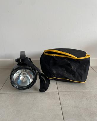 Faretto potente con borsa
