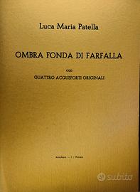 Cartella con 4 acqueforti di Luca M. Patella 25*35