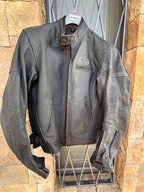 Giacca da moto in vera pelle bovina – Taglia L
