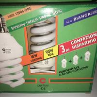 Mini Spirale basso consumo Century 18W E14