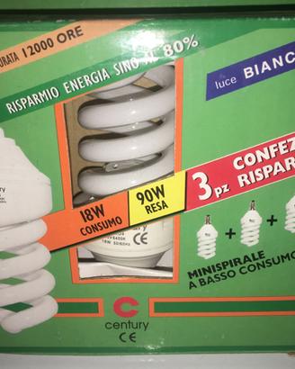 Mini Spirale basso consumo Century 18W E14