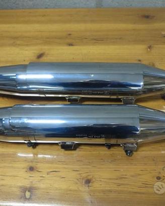 Terminali originali Harley Davidson aperti