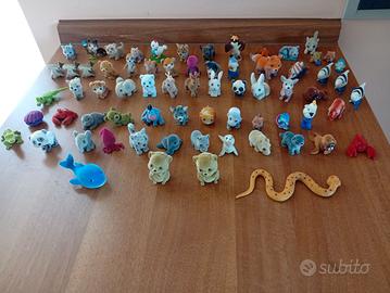 n.69 personaggi di animali in miniatura. Usati