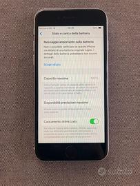 iPhone SE 2020 bianco 64Gb batteria nuova