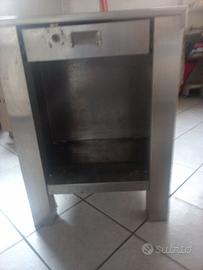 Mobiletto in acciaio inox
