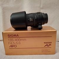 Obiettivo Sigma 135-400 mm F4.5-5.6 APO