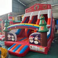 Scivolo natalizio - gioco gonfiabile natale