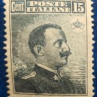 REGNO 1911 Michetti "nero", calcografica III tipo