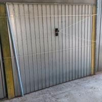 Portone garage basculante zincato