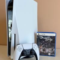 PS5 Fat 1TB + Gamepad + Gioco Demon’s Souls