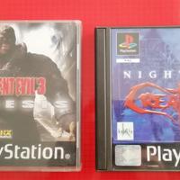 Ps1 Resident evil 3 + Nightmare creatures