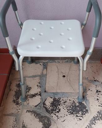 sedile per doccia/vasca  per anziani  e invalidi 