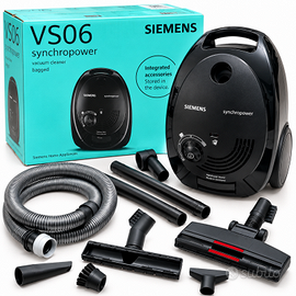 Siemens VS06 synchropower – Aspirapolvere con sacc