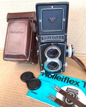 Rolleiflex T Zeiss Tessar 75/3,5 metered 