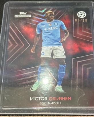 Victor Osimhen 3/10 Ucl Topps Card