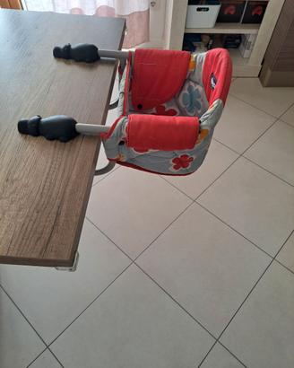 Seggiolino da tavolo pieghevole