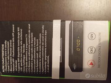 decoder digitale terrestre T2