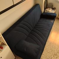 divano letto blu mondo convenienza 