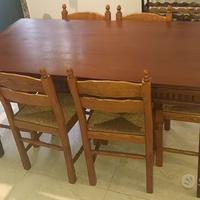 Tavolo sala o cucina in legno