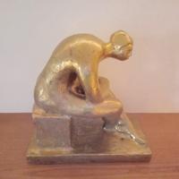 Scultura antropica ottone - Antonio Violano