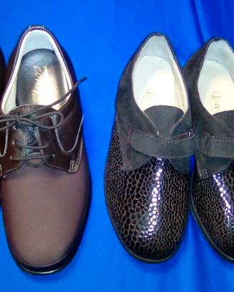 2 paia SCARPE ORTOPEDICHE donna tg. 36-37  nuove
