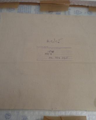 foto quadro Aricò   -retro