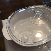 Zuppiera in ceramica e vetro