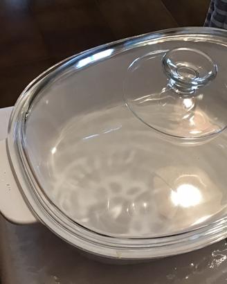 Zuppiera in ceramica e vetro