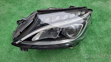MERCEDES W205 FULL LED Faro Fanale Sinistro SX