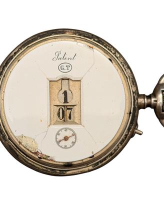 Orologio G.T. Patent argento 800 ore saltanti