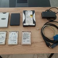 LOTTO 6 HARD DISK SATA/IDE DA 2.5/3.5" VARI TAGLI