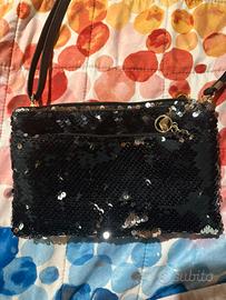 borsa con pailettes per ragazza/donna